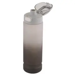1 Litre Motivate Water Bottle Brown Open